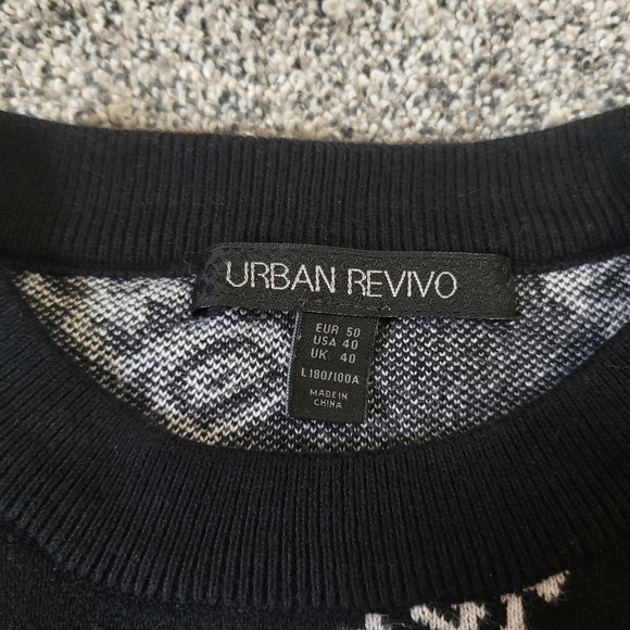 Urban Revivo Destination Sweater Size USA 40 - Picture 7 of 9